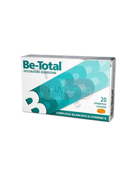 Be Total - Integratore Alimentare di Vitamine B da 20 Compresse