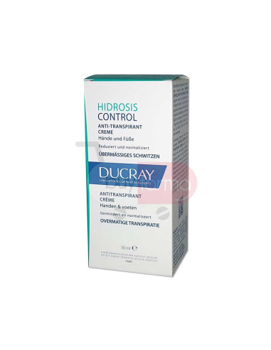 Ducray Hidrosis Control - Deodorante Crema Mani e Piedi da 50ml