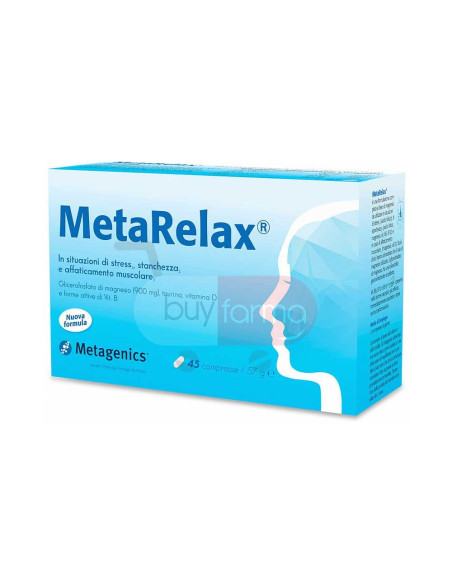 MetaRelax - Integratore Alimentare da 45 Compresse